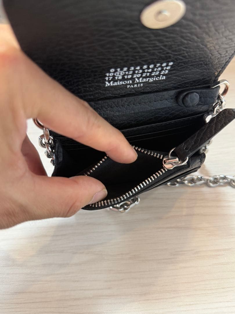 【R催3】MAISON MARGIELA ミニチェーンショルダーバッグ　美品