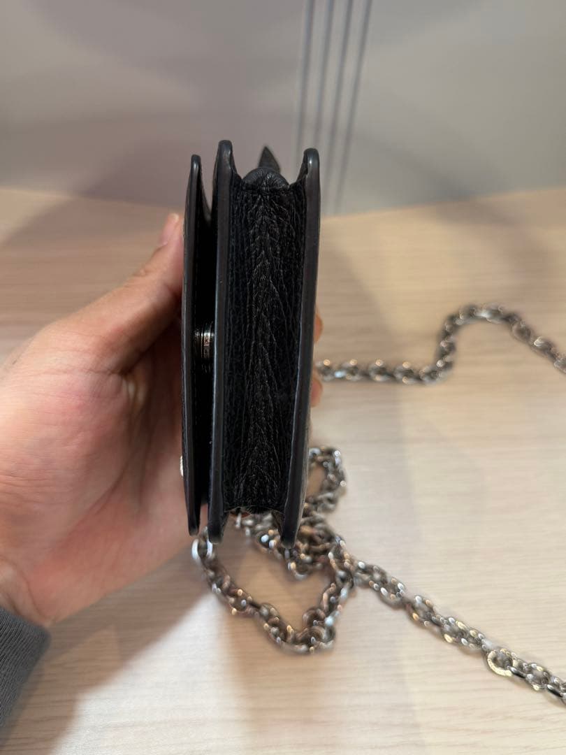 【R催3】MAISON MARGIELA ミニチェーンショルダーバッグ　美品