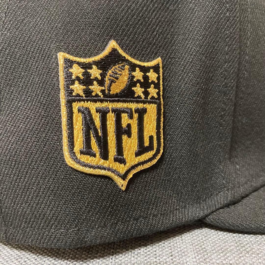 【海外限定】ニューエラ クリーブランドブラウンズ 9FIFTY ブラックゴールド