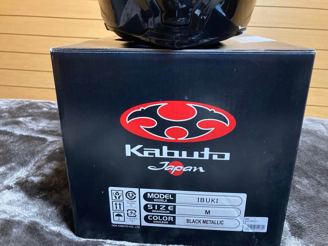 フルフェイス システムヘルメット Kabuto IBUKI ブラック Mサイズ