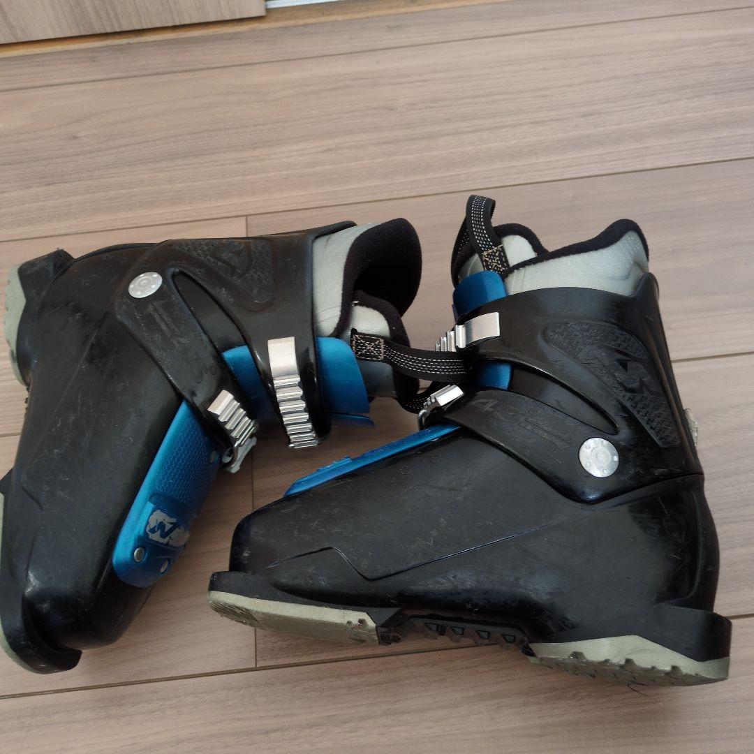 スキー板　100cm　ブーツ　19.5cm ビンディング　3点セット　ノルディカ