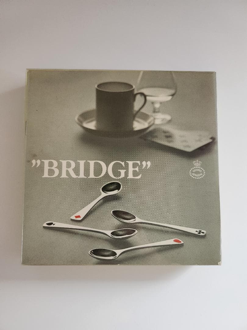 ジョージジェンセン ブリッジ ティースプーン（スターリングシルバー）