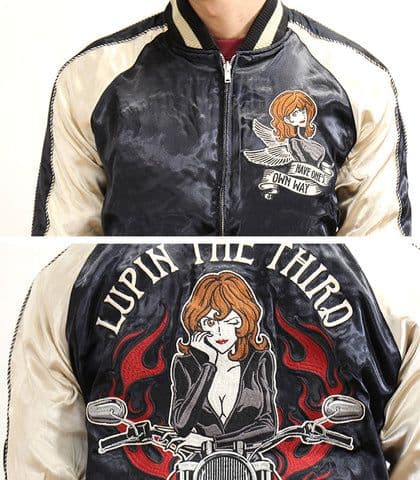 LUPIN THE THIRD ルパン三世スカジャン 不二子 次元