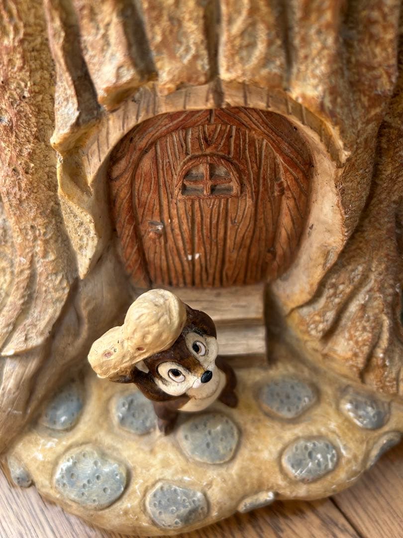 【希少品】セトクラフトドナルドとチップとデール傘立て