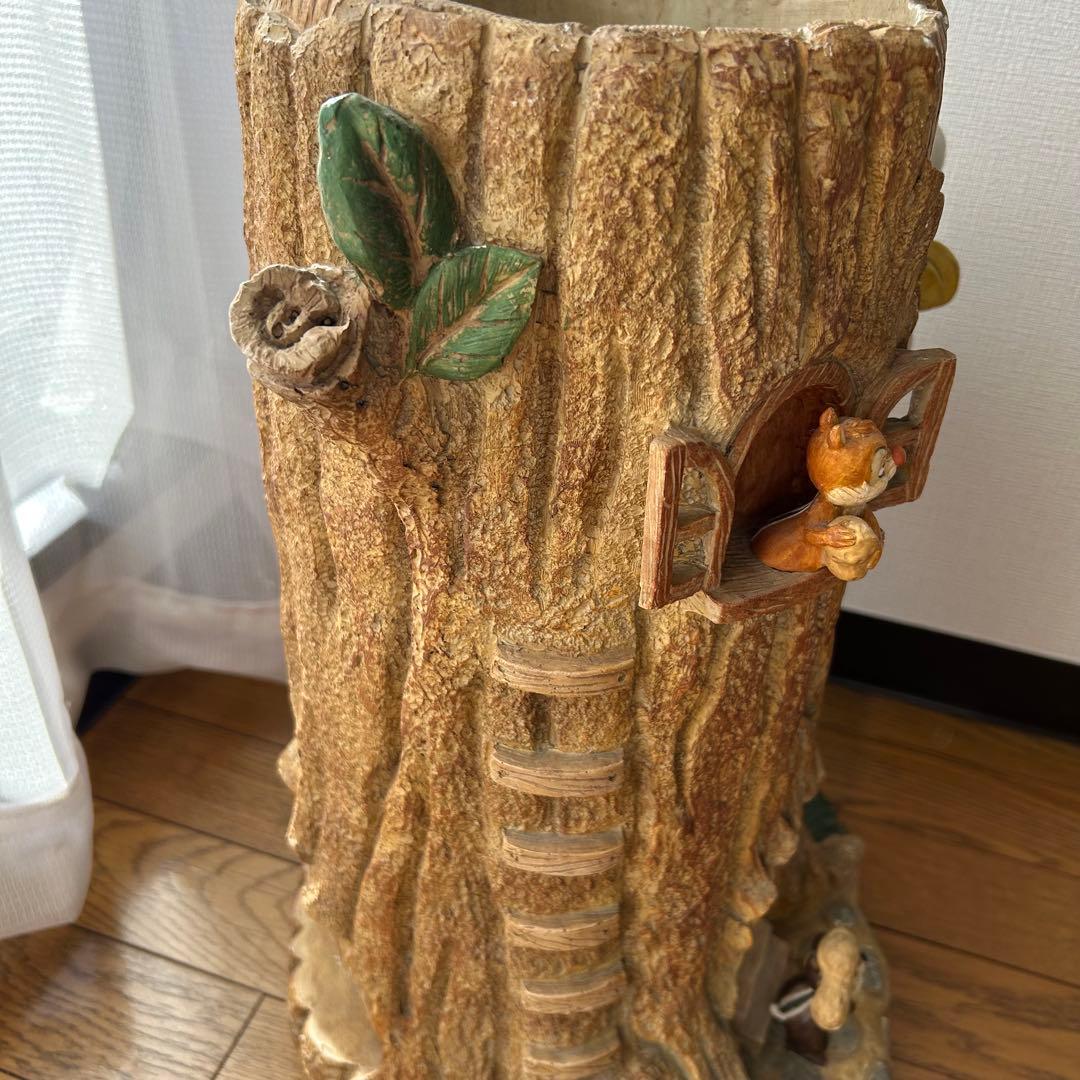 【希少品】セトクラフトドナルドとチップとデール傘立て