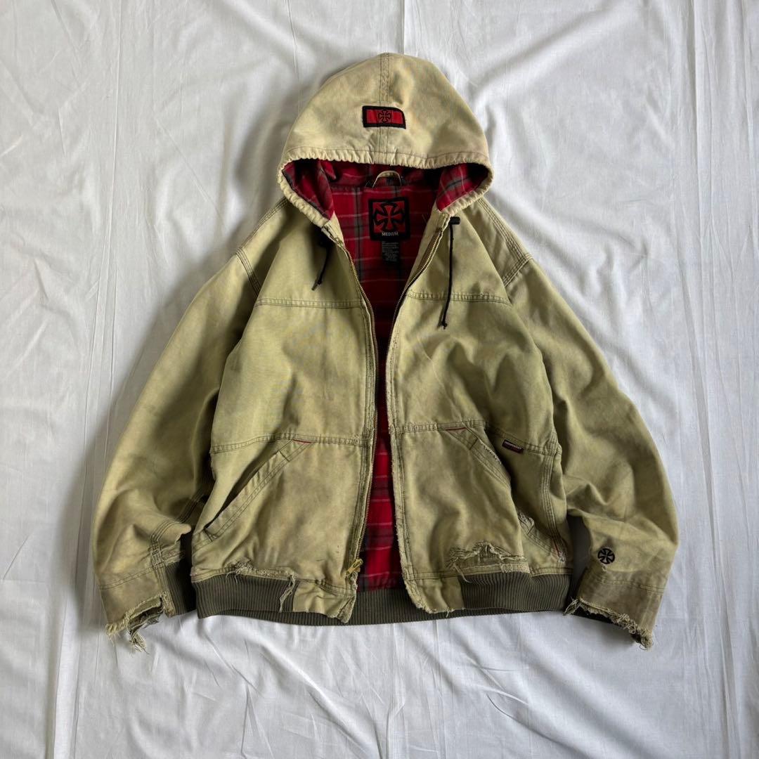 90's Independent duck hooded ジャケット　古着
