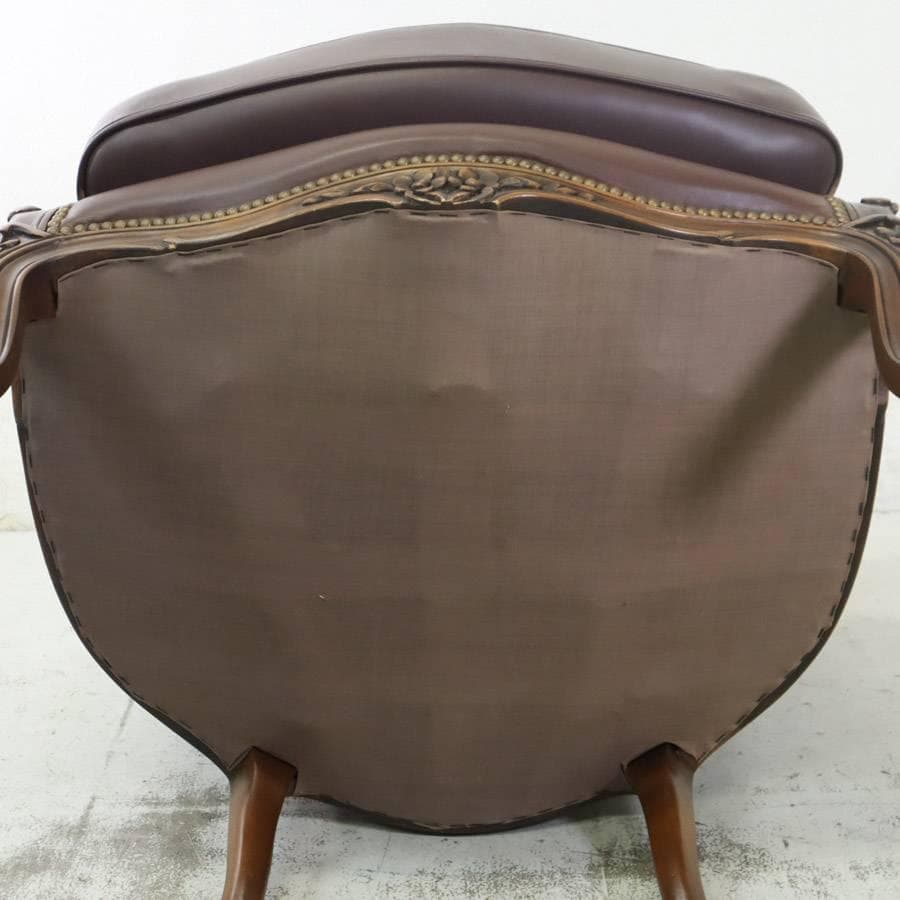 4点同時購入 にゃんコロ様 カリモク最高峰ドマーニ ルイ15世 1人掛けソファ2