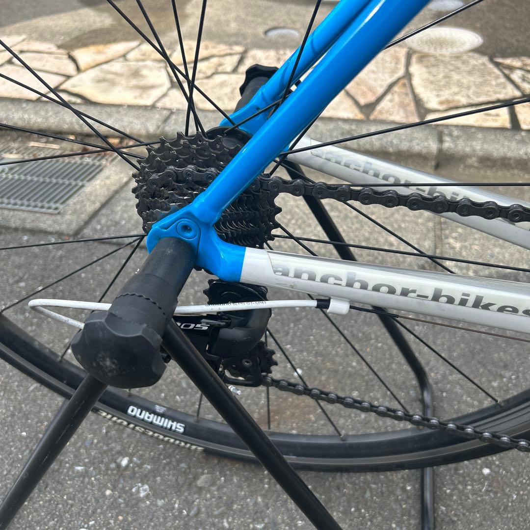 引き取り限定でお願いします 。ANCHOR SHIMANO 105 700C