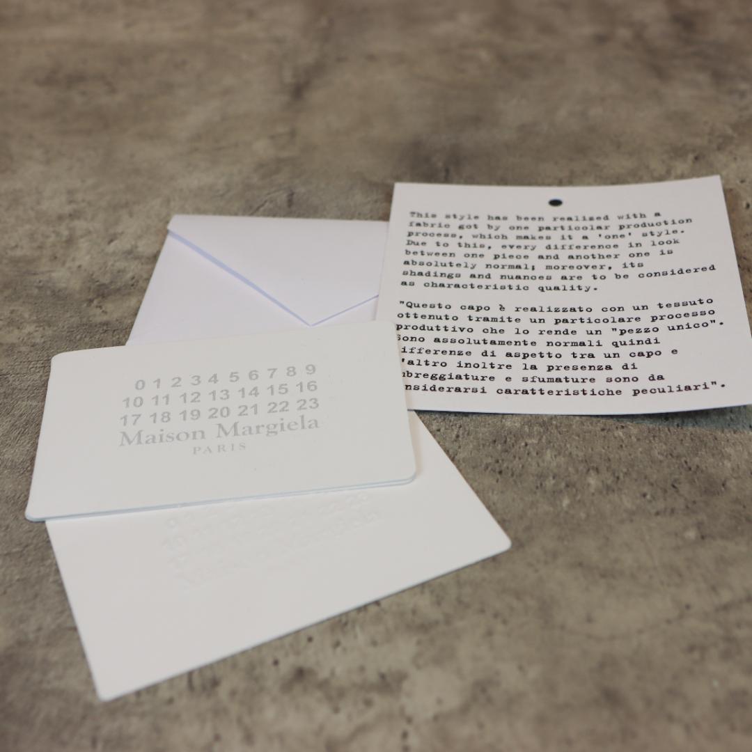 Maison Margiela 二つ折り 財布 レザー ブラック ユニセックス