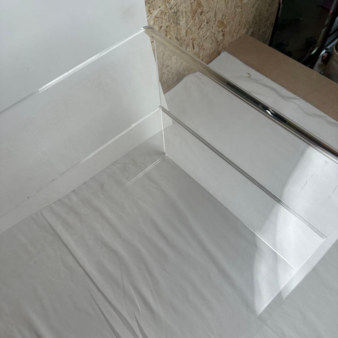 アクリル ローテーブル クリア ミッドセンチュリー スペースエイジ