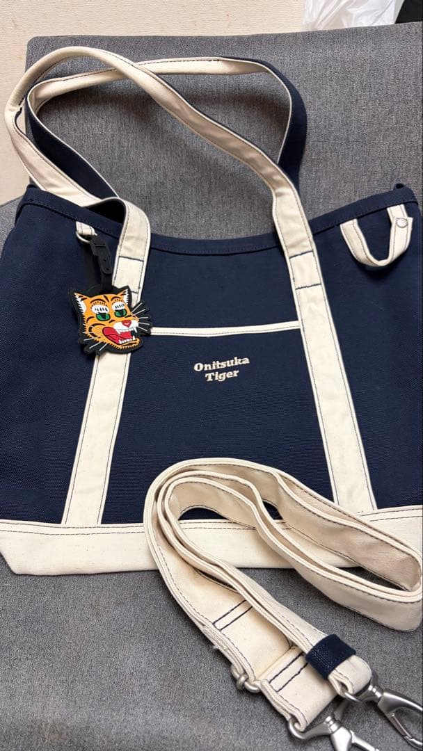 Onitsuka Tiger SMALL CANVAS BAGトートバッグ