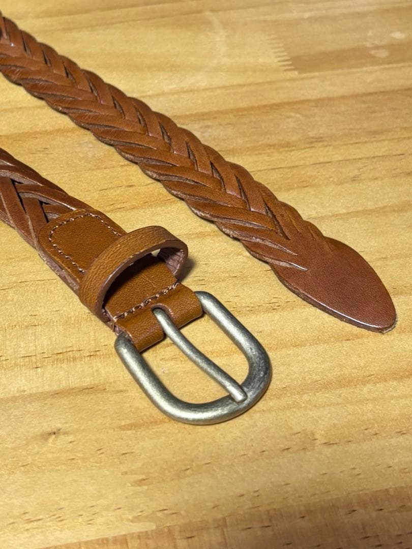 Anderson‘s　ラウンドバックル メッシュベルト