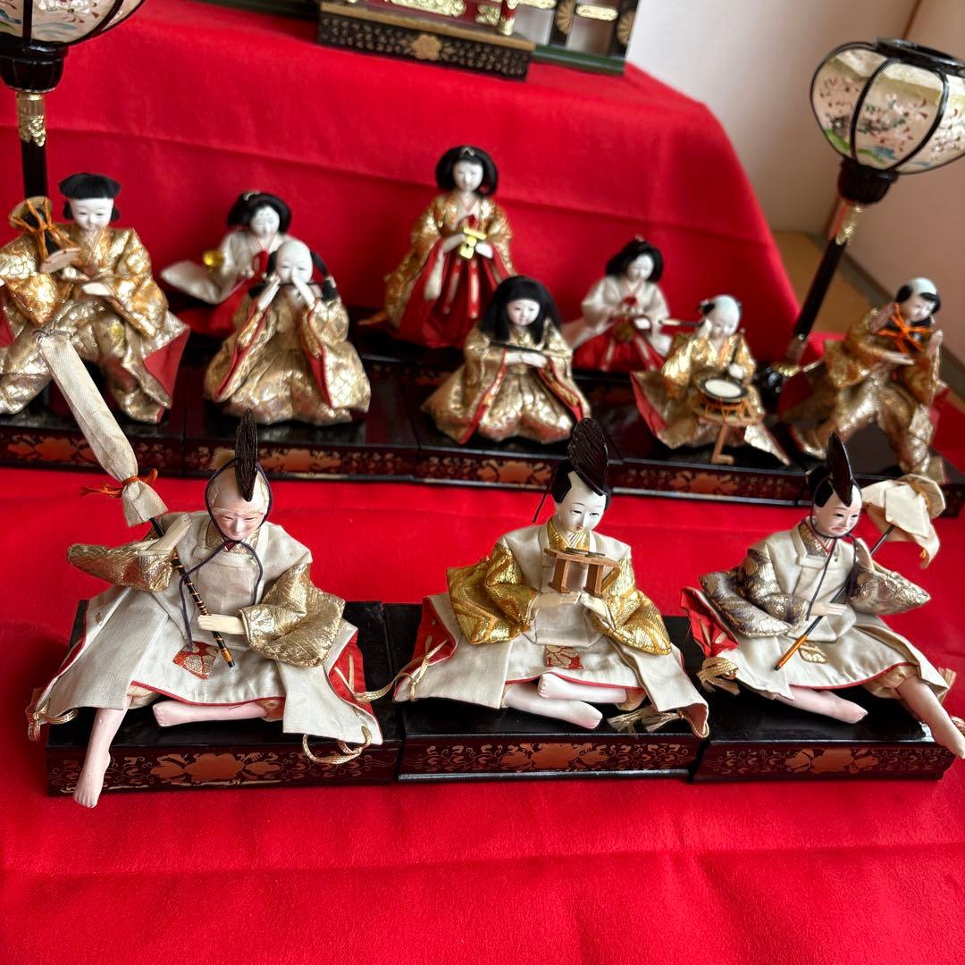 御殿飾り雛人形　お値下げいたしました。
