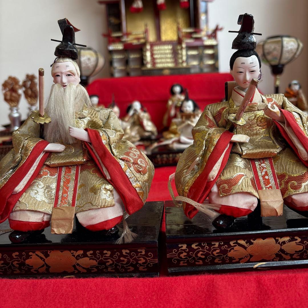 御殿飾り雛人形　お値下げいたしました。
