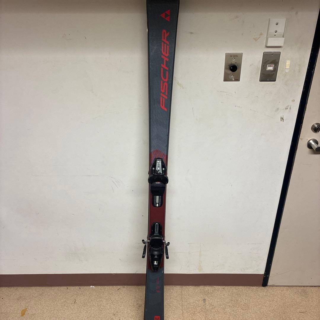 Fisher FIRE 165cm スキー板 ビンディング付 初・中級 軽量