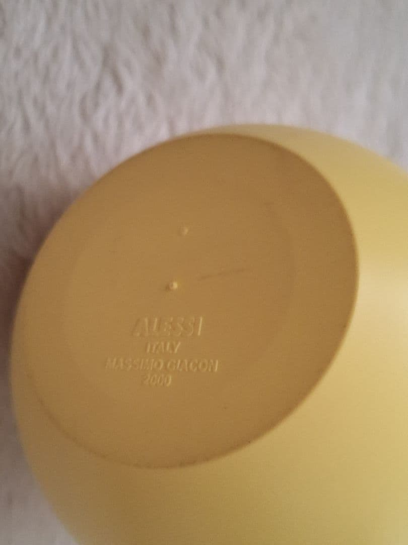 アレッシィ ALESSI イエロー ソープディスペンサー