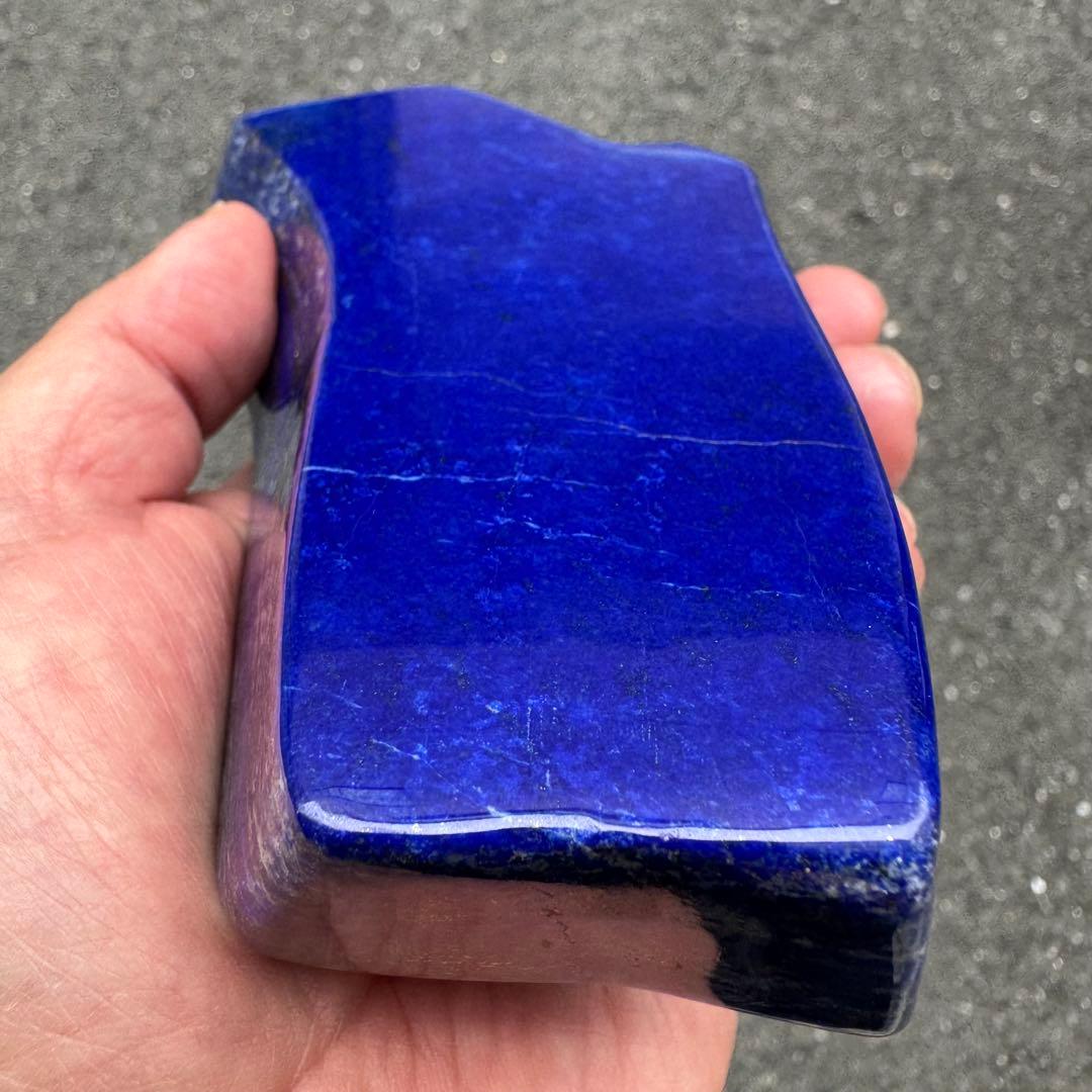 ☆ラピスラズリ☆宝石級☆引寄せ☆約700g☆アフガニスタン産☆天然無着色☆磨き石