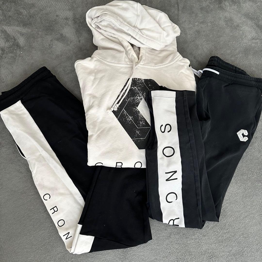 【即日発送】クロノスCRONOSパーカーパンツ３点セットボトムフーディー