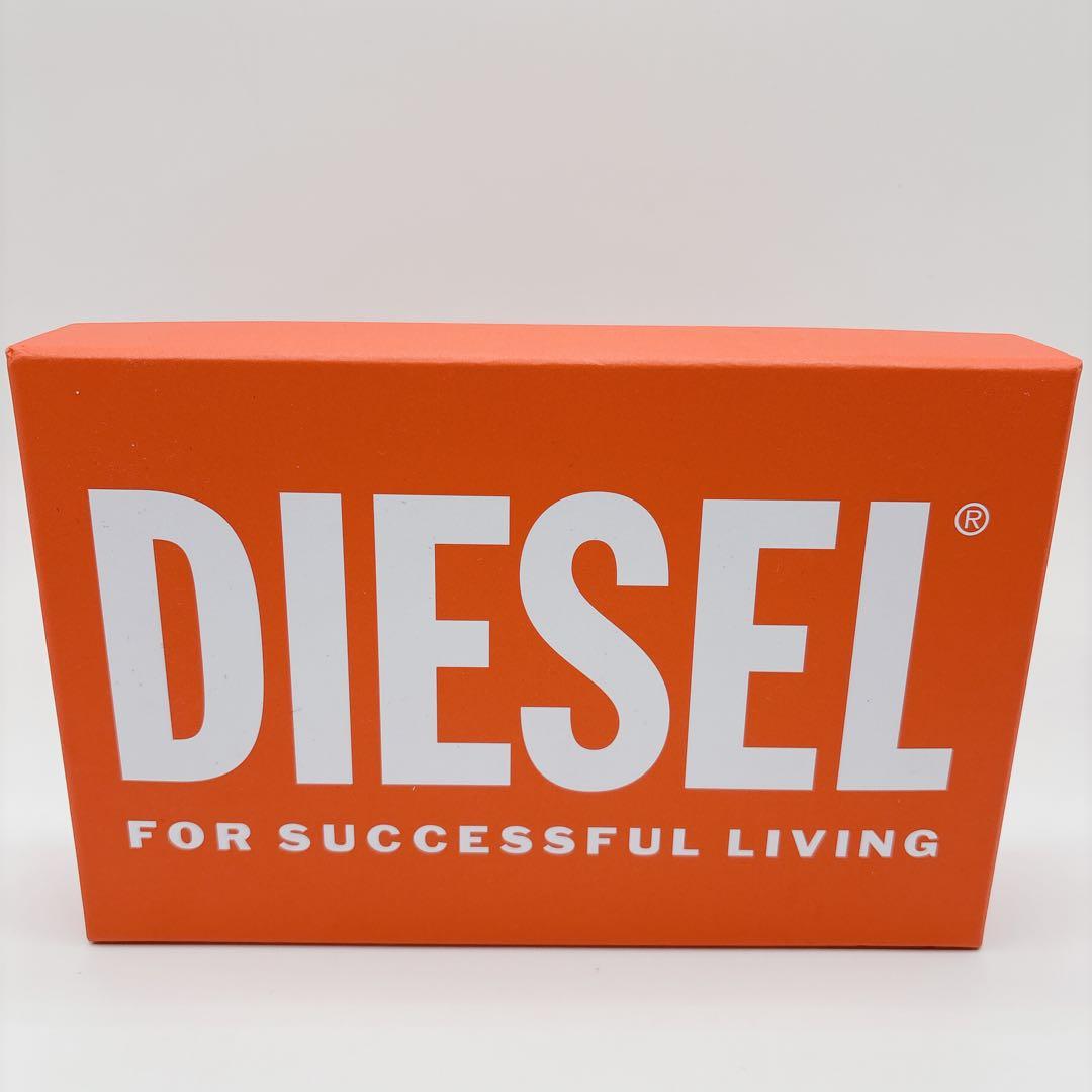 未使用級DIESEL ディーゼル デニム キルティング ラウンドファスナー長財布