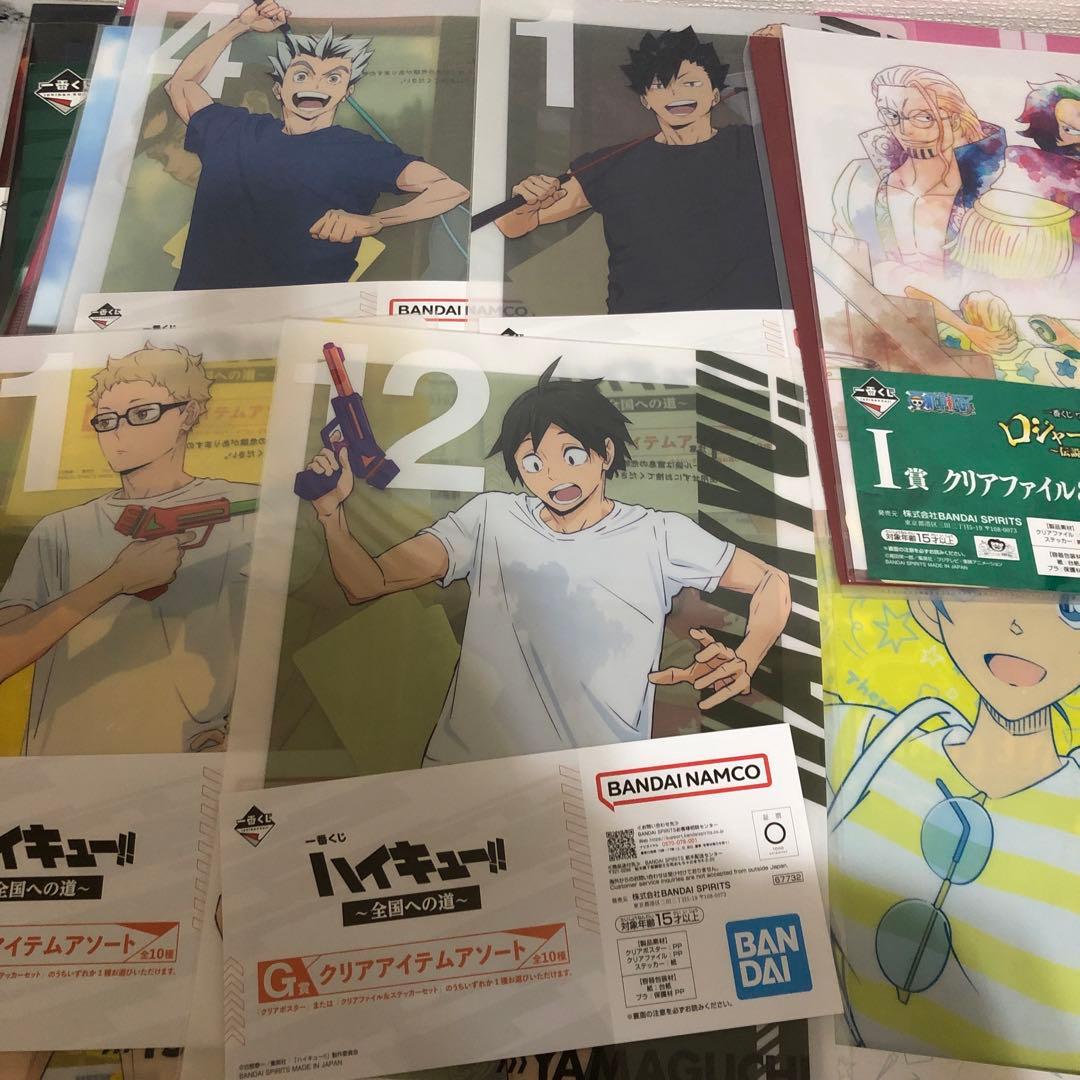 クリアファイル　大量　まとめ売り　アニメ　キャラクター