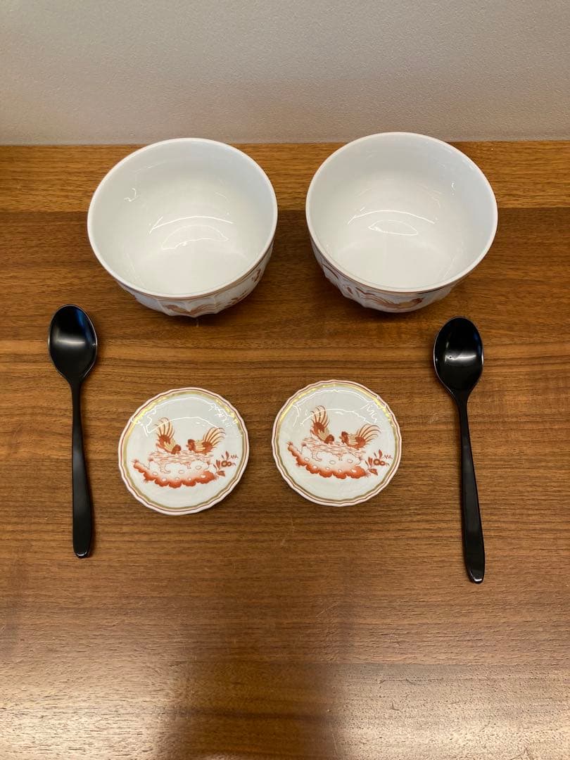 Richard Ginori 鶏柄ボウルセット