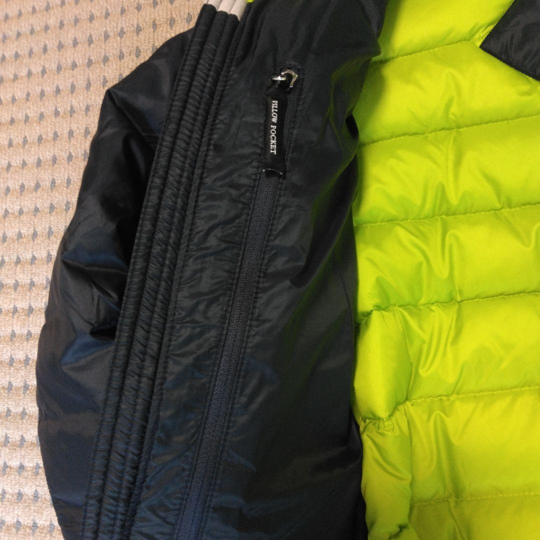 美品　  ダウンジャケット M ネイビー/グリーン