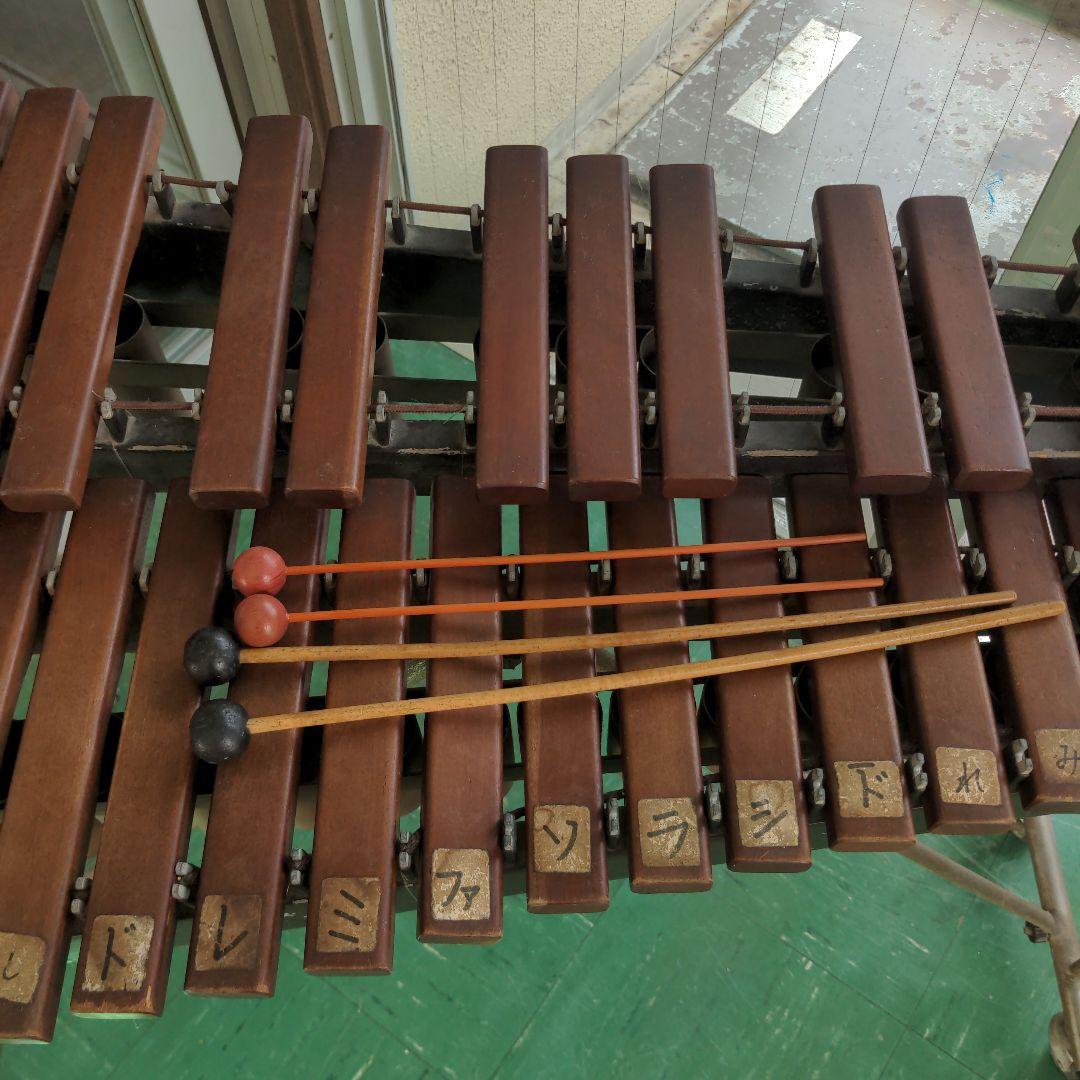 YAMAHA 木製シロフォン 折りたたみ式スタンド付き　木琴