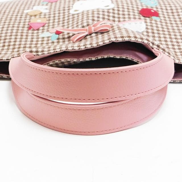 極美品 familiar ファミリア クリスマス ホリデー トートバッグ A4可