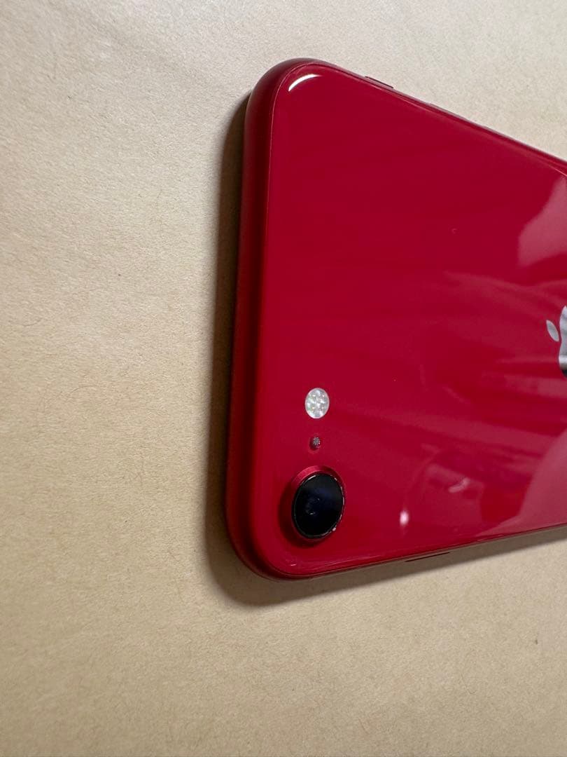 美品SIMフリーiPhoneSE2 64GB PRODUCT(RED)