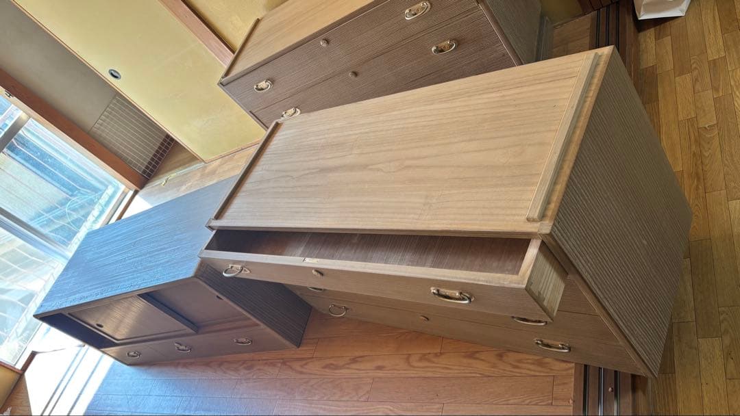 桐箪笥 伝統工芸士 館農 義明 着物箪笥 和箪笥　美品　鍵付き