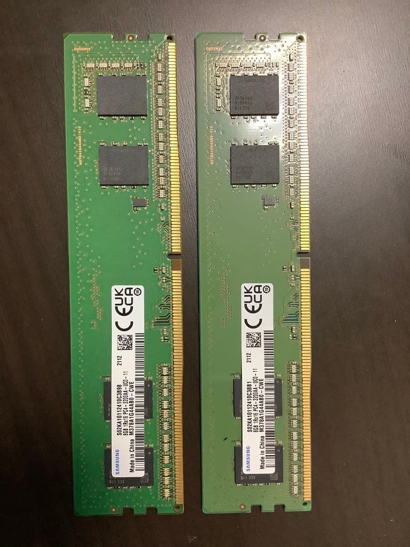 Samsung DDR4-3200 16GB (8GB×2枚) デスクトップ用