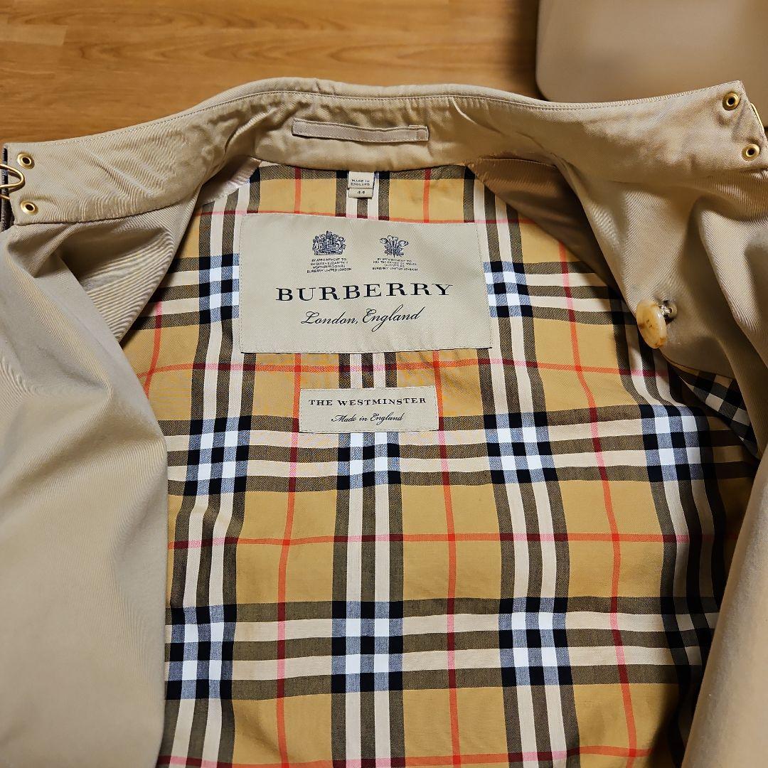【新品未使用】バーバリーウエストミンスター/廃盤ホーンボタン/現定価約40万円