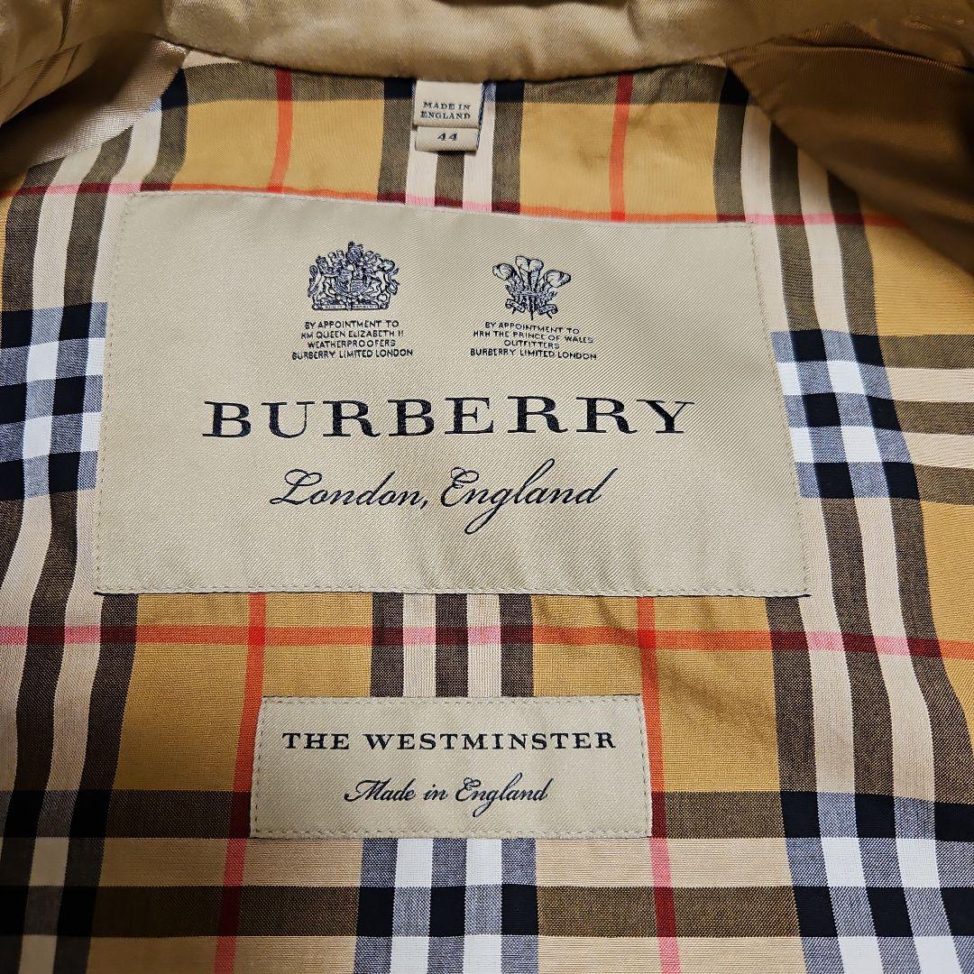 【新品未使用】バーバリーウエストミンスター/廃盤ホーンボタン/現定価約40万円