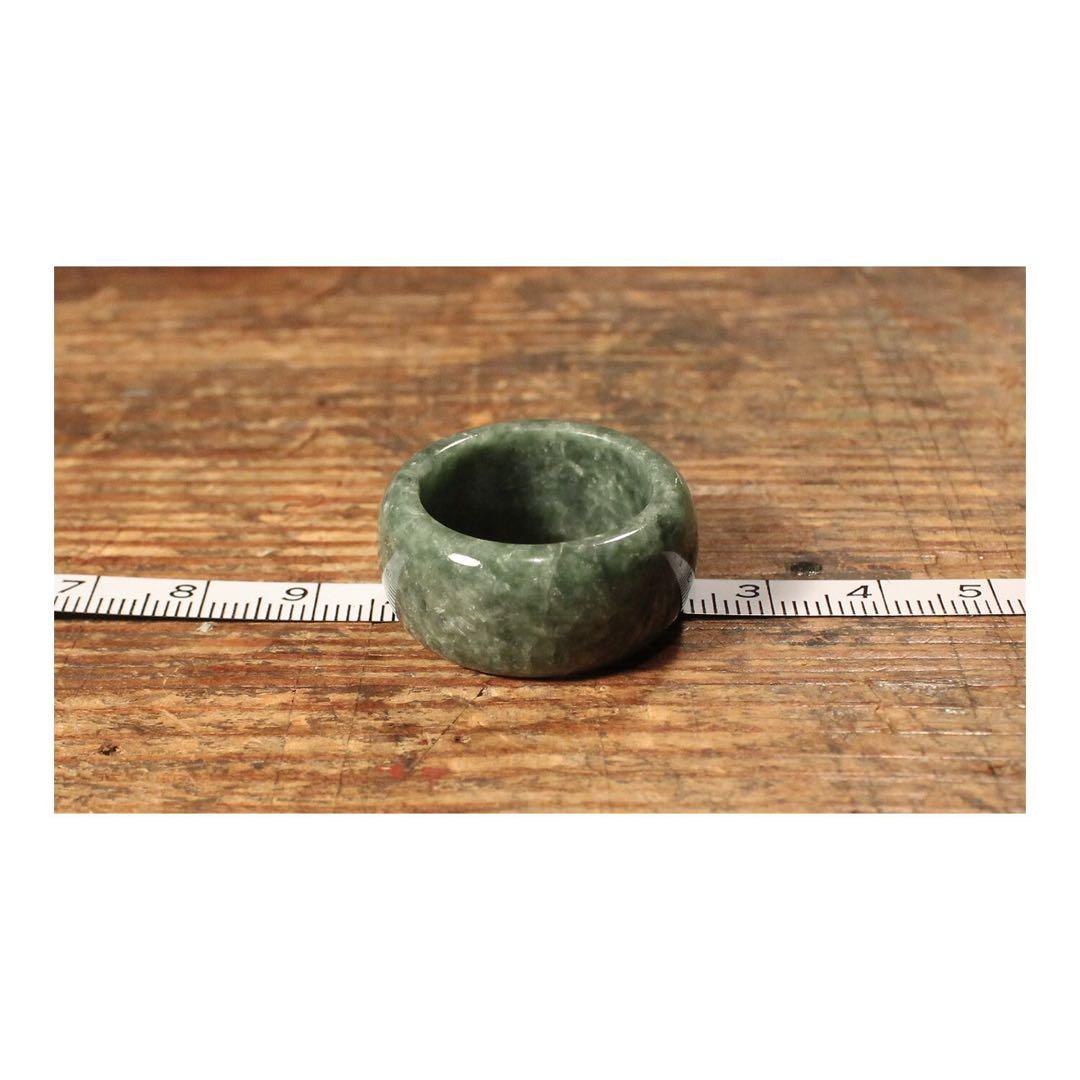 翡翠リング ミャンマー産 大きい 本物 ジェイド パワーストーン 鑑定書新品指輪