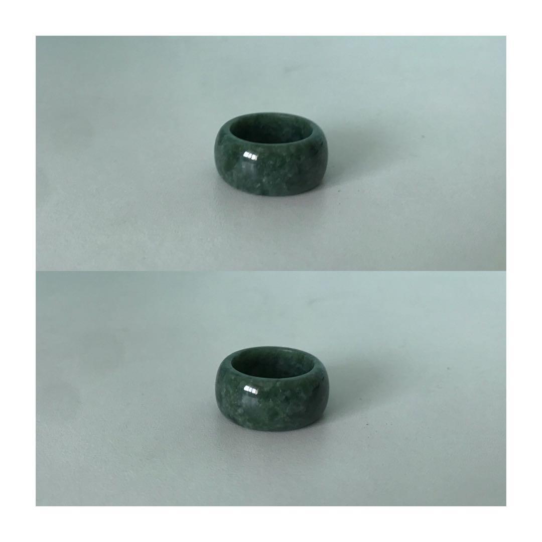 翡翠リング ミャンマー産 大きい 本物 ジェイド パワーストーン 鑑定書新品指輪