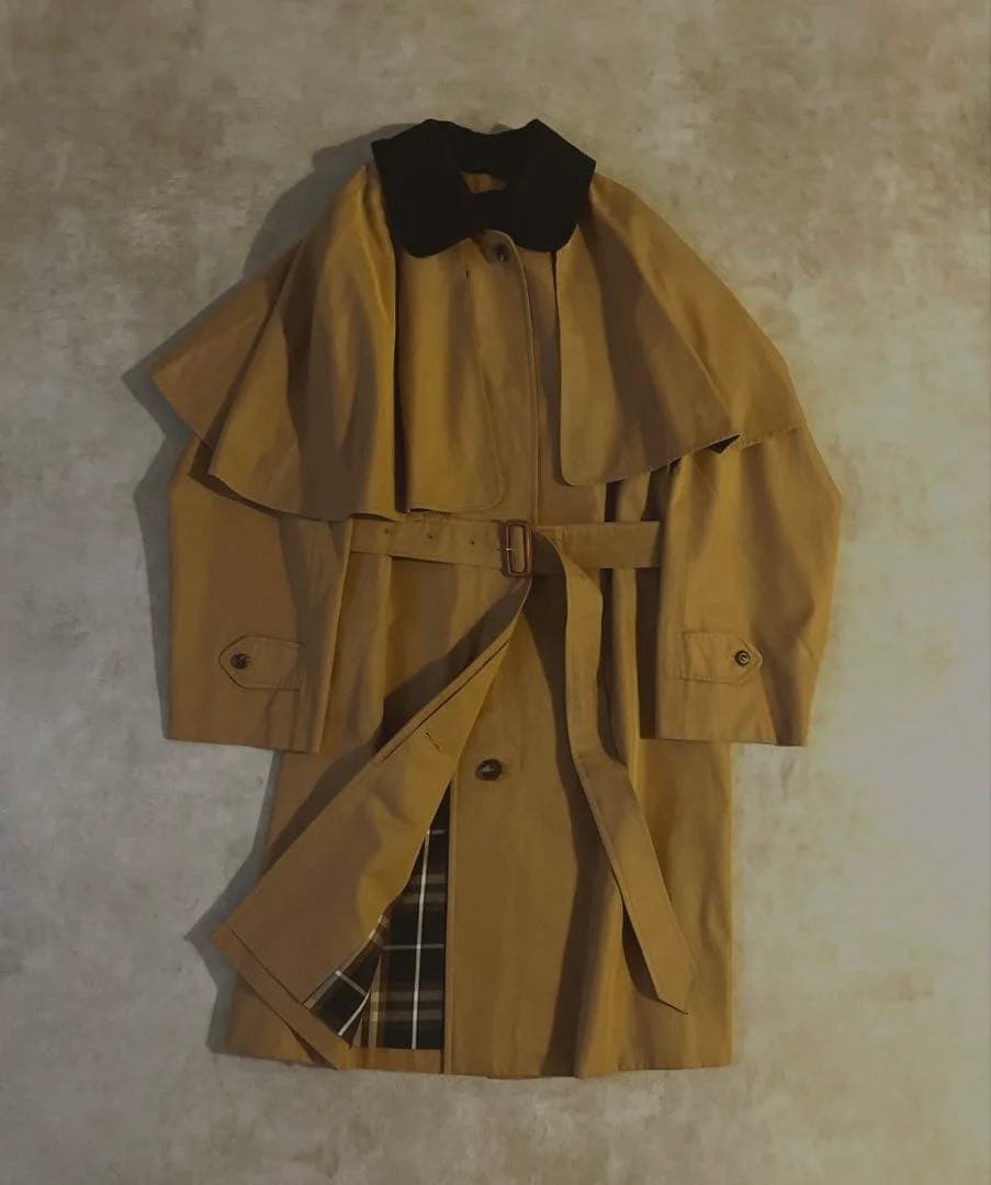 希少 vintage BURBERRY バーバリー 90s白タグ トレンチコート