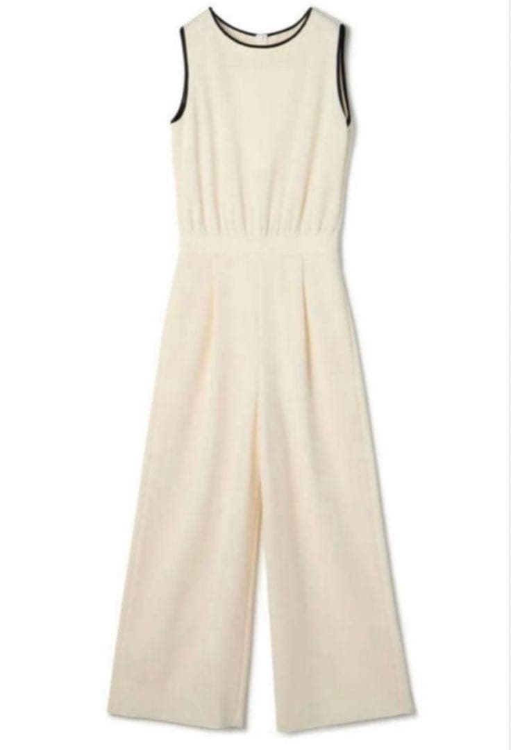 Ballsey ミラノリブ オールインワン 白 36 トゥモローランド