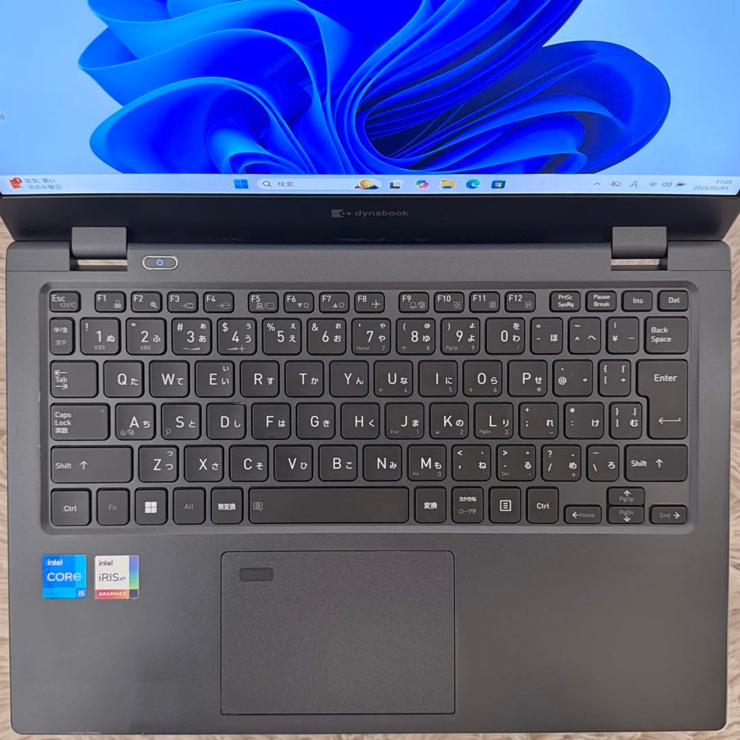 ダイナブック ノートPC G83/HU 11世代 メモリ16GB オフィス付