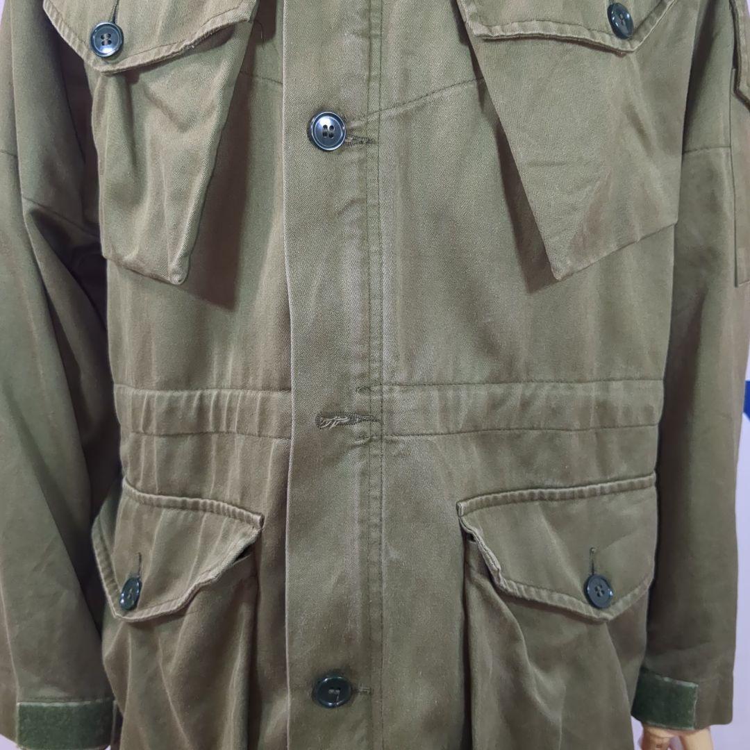 イギリス軍 COMBAT SMOCK ミリタリージャケット (RAF階級章付）
