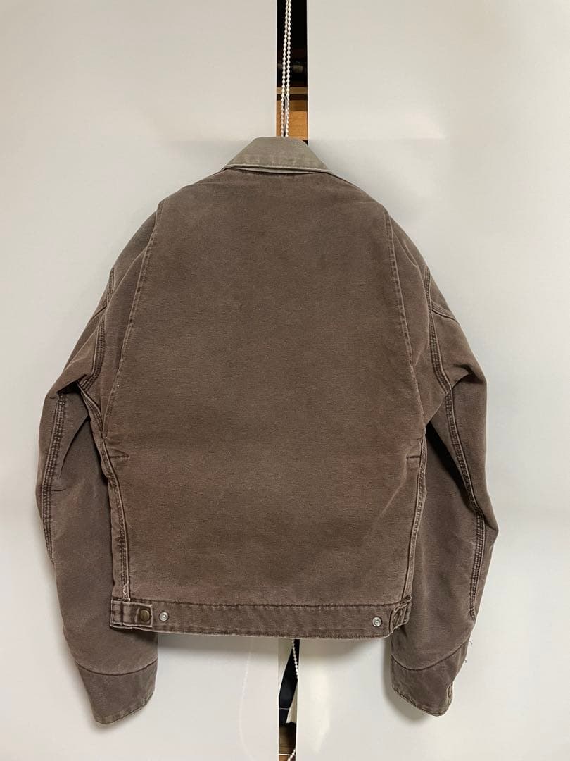 Carhartt デトロイトジャケット ブラウン vintage フェード