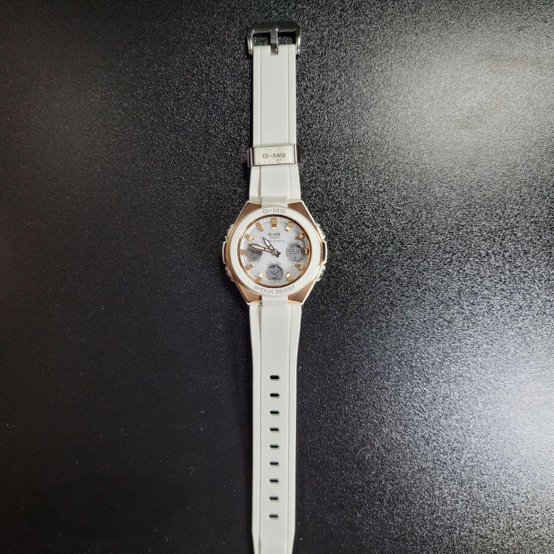 BABY-G デジタル腕時計　電波ソーラー G-MS MSG-W100G 美品