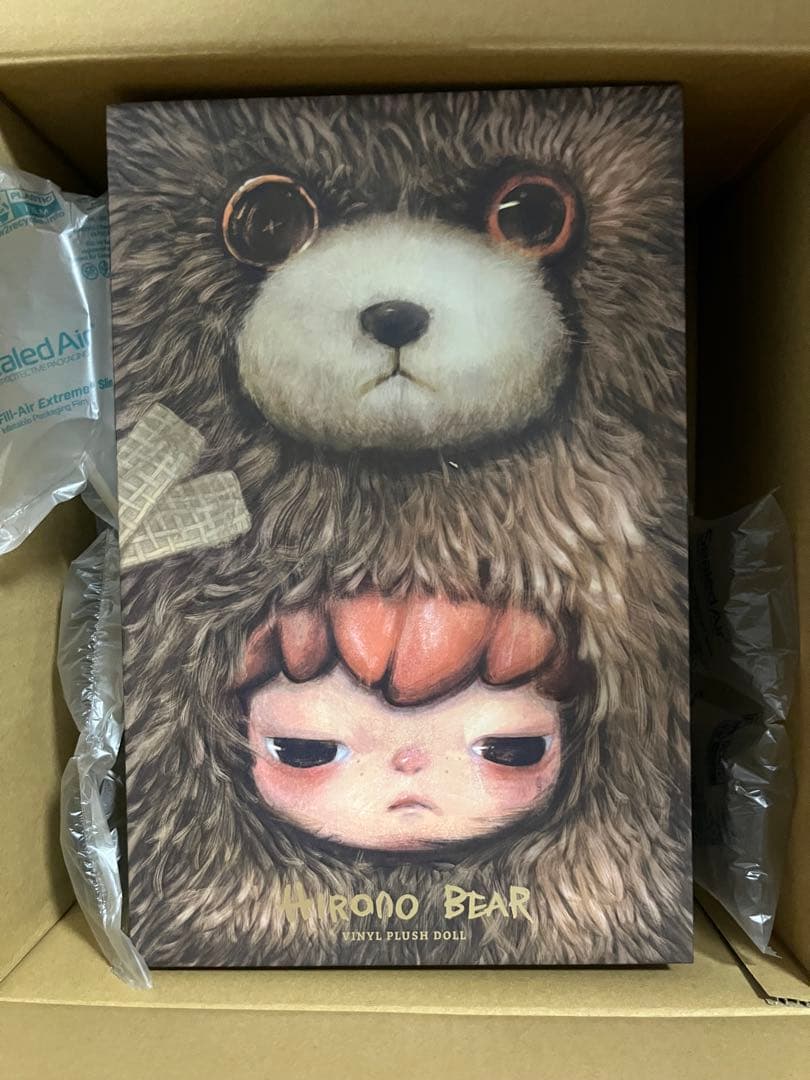 ヒロノHirono Bear ぬいぐるみ Vinyl Plush Doll