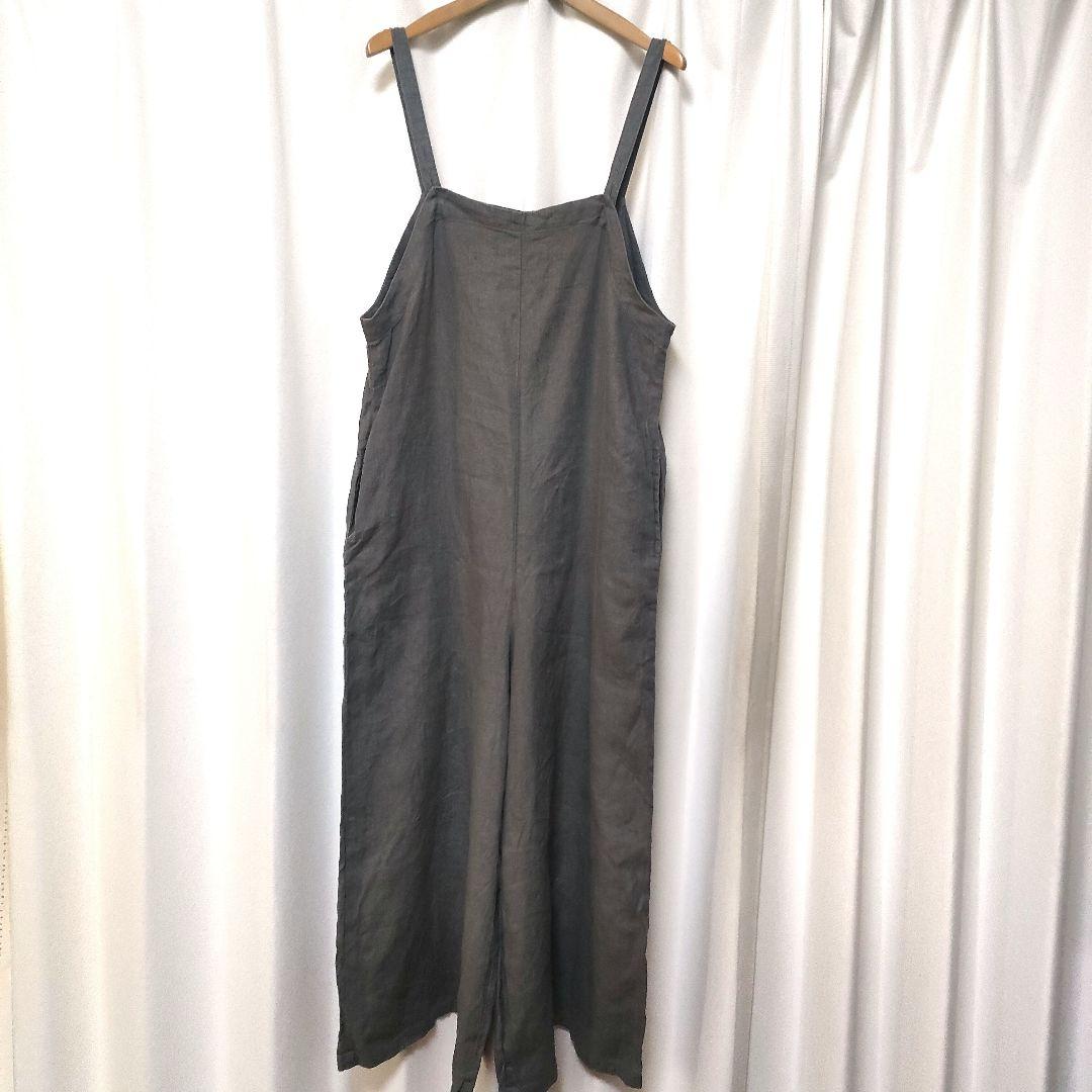 【美品】フォグリネンワーク リネン サロペット オーバーオール