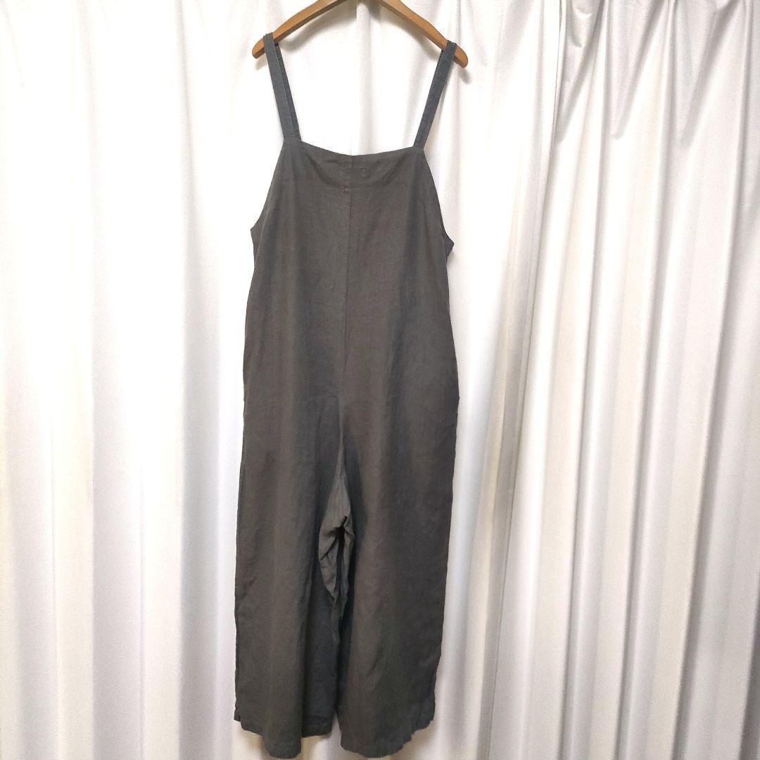 【美品】フォグリネンワーク リネン サロペット オーバーオール