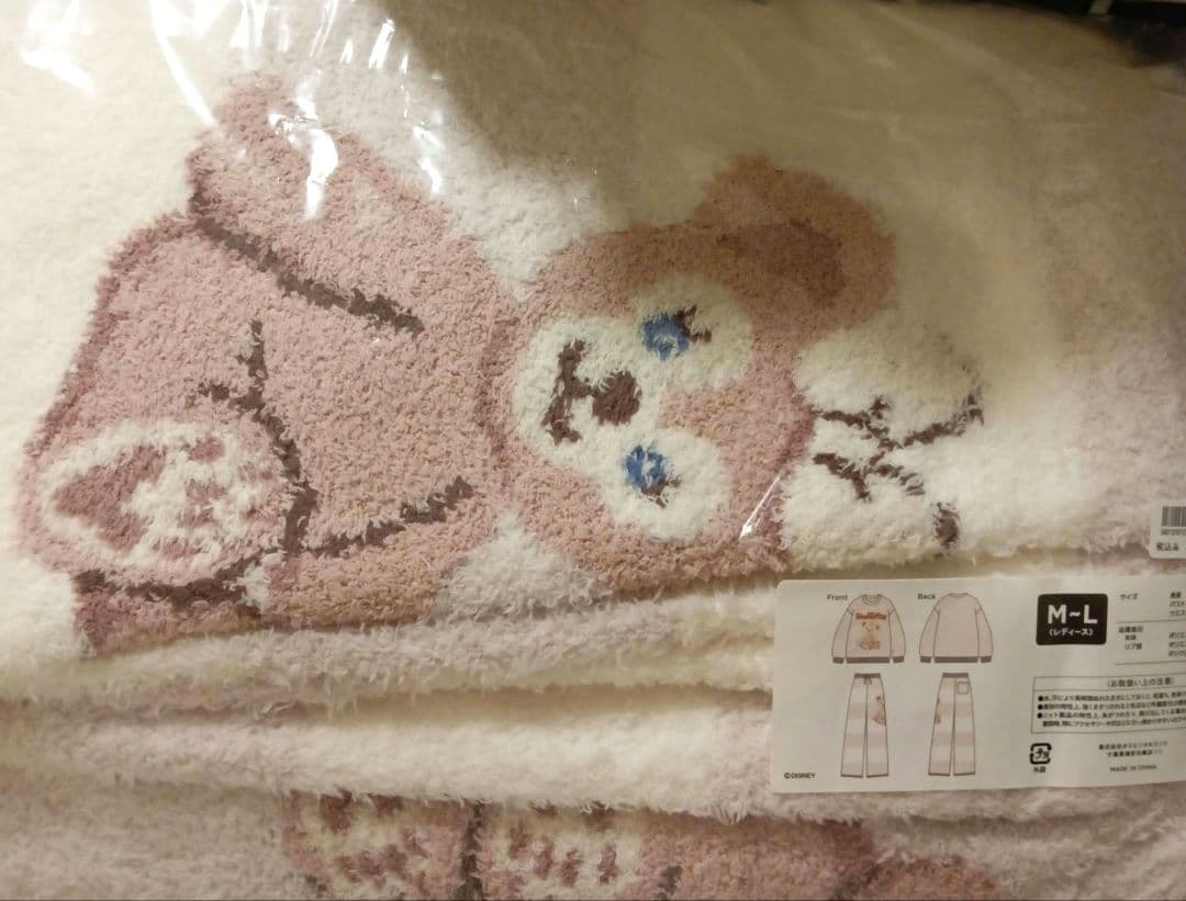 ディズニーシー　シェリーメイ　ルームウェア　ジェラートピケ