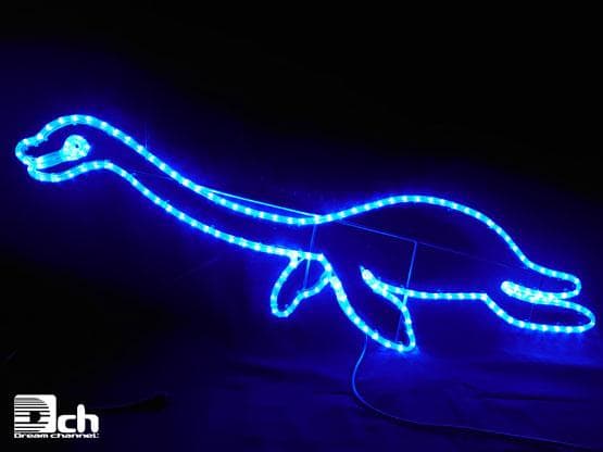 エラスモサウルス 恐竜 イルミネーション モチーフ ライト 屋外使用可能