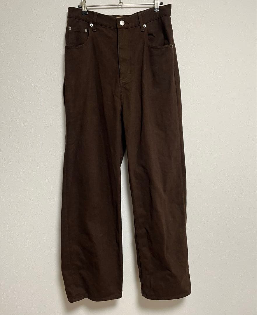 TODAYFUL トゥデイフル Cary's Denim ブラウン 26インチ