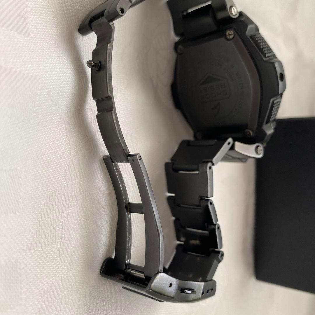 希少G-SHOCK MTG 1500B 電波ソーラーメタル　ブラック