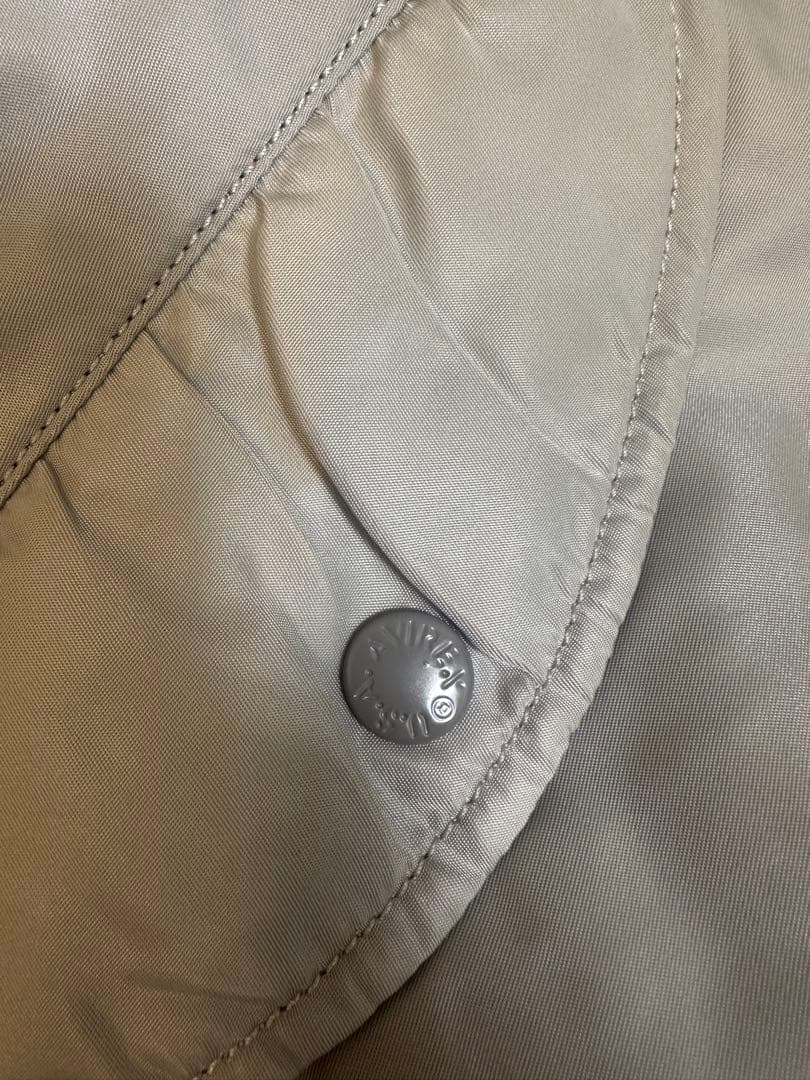 【美品】AVIREX MA-1 グレー　アビレックス　Mサイズ