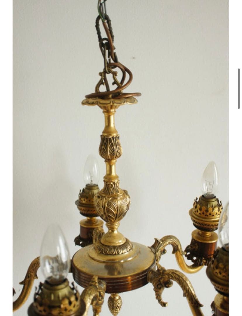 アンティーク　シャンデリア（5灯）